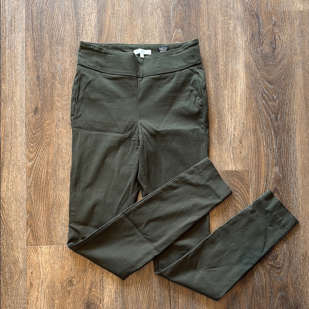 Final price RW&CO- Camber & Grace Olive City Leggings